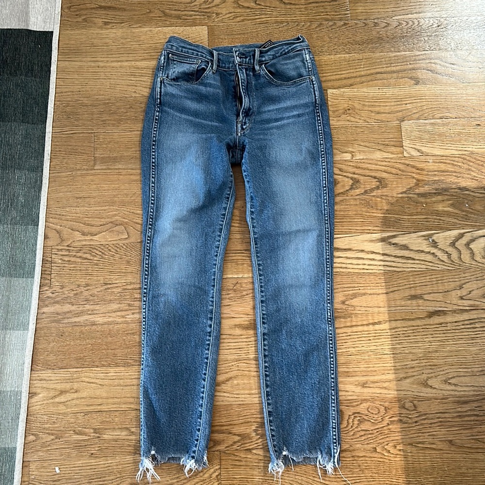 3x1 medium wash skinny jeans